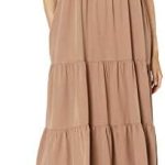 The Drop Womens Britt Tiered Maxi Tent Dress