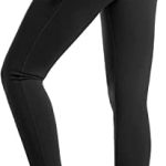 CAMBIVO High Waisted Leggings for Women, Yoga Pants with Pockets for Women Tummy Control Non See Through Workout Leggings