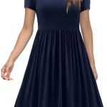 CHICZONE Women Summer Dress A-Line Casual Loose Sundress Flowy Mid Dresses