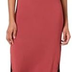 Amazon Essentials Womens Jersey Sleeveless V-Neck Midi Dress