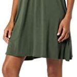 Amazon Essentials Women’s Solid Surplice Dress