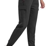 Willit Women’s Cargo Hiking Pants Lightweight Athletic Outdoor Travel Joggers Quick Dry Workout Pants Water Resistant