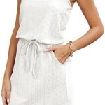Witsmile Women’s Beach Cover Up Summer Tank Dress for Women Casual Vacation Dresses with Pockets