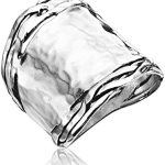 925 Sterling Silver Ring Vintage Antique Look, Hypoallergenic, Nickel and Lead-free, Artisan Handcrafted Designer Collection, Made in Israel, Sterling Silver, No Gemstone