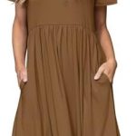 CHICZONE Women Summer Dress A-Line Casual Loose Sundress Flowy Mid Dresses
