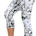 Dragon Fit High Waisted Leggings for Women Tummy Control Workout Running Yoga Pants with Pockets