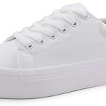 firelli Women Lace Up Platform Shoes Casual Fashion Sneakers Comfortable Walking Shoes