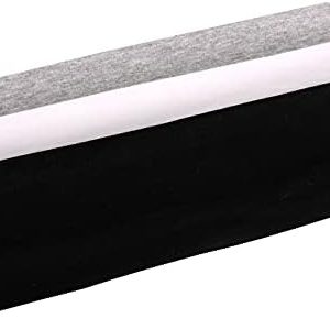 MapofBeauty 3 Pack Yoga Headbands Stretchy Cotton Head Band Hairwarp Sports Running Exercise Gym (Solid Color)