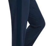 BALEAF Women’s Golf Pants Ankle Sweatpants Stretch High Waist with Zipper Pockets Work Athletic Travel Petite UPF50+