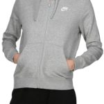 Nike Womens Women’s NSW Fleece Hoodie Full Zip Varsity