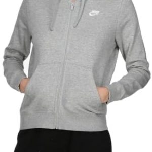 Nike Womens Women’s NSW Fleece Hoodie Full Zip Varsity