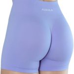 AUROLA Dream Collection Workout Shorts for Women High Waist Seamless Scrunch Athletic Running Gym Yoga Active Shorts