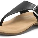 DREAM PAIRS Women Flip Flops Arch Support Orthotic Sandals Summer Indoor Outdoor Beach Walking Vacation Shoes