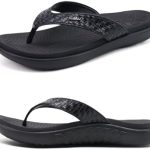 KuaiLu Womens Flip Flops Ladies Yoga Mat Comfortable Walking Thong Sandals With Plantar Fasciitis Arch Support Slip On Indoor Outdoor For Summer