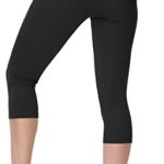 THE GYM PEOPLE Women’s Capri Pants Casual Summer Pull On Workout Yoga Capris Leggings with Pockets