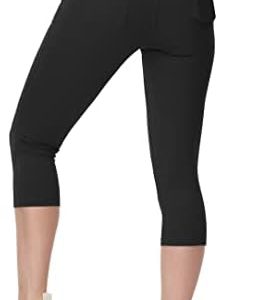 THE GYM PEOPLE Women’s Capri Pants Casual Summer Pull On Workout Yoga Capris Leggings with Pockets