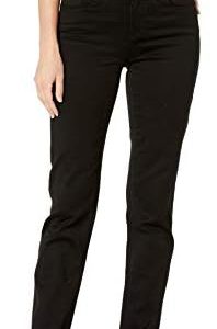 Tribal Womens Petite Size 5-Pocket Straight Leg Dream JeanPants