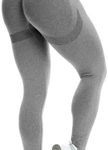 INSTINNCT Womens Yoga Pants Seamless High Waist Butt Push up Tummy Control Gym Sport Workout Leggings