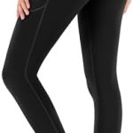IUGA Leggings for Women Yoga Pants Women with Pockets High Waisted Workout Leggings for Women Tummy Control