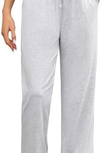 Oleda Sweatpants for Women Cotton Womens Joggers High Waist Jogging Yoga Pants Baggy Track Sweat Pants Lounge Athletic Pants