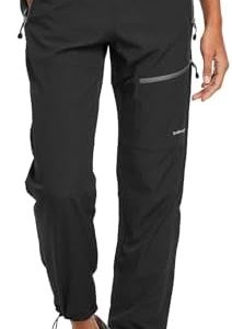 BALEAF Women’s 27”/29”/31” Hiking Cargo Pants Outdoor Lightweight Capris Water Resistant UPF 50 Zipper Pockets