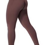 YEOREO V Waist Workout Leggings for Women Butt Lifting Scrunch Gym Leggings Amplify Seamless Yoga Pants