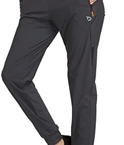 BALEAF Joggers for Women Hiking Jogging Pants Track Sweatpants Scrubs Pants for Women with Zipper Pockets