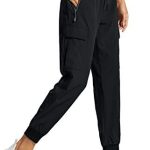 Libin Women’s Cargo Joggers Lightweight Quick Dry Hiking Pants Athletic Workout Lounge Casual Outdoor