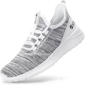 STQ Slip ins Hands Free Womens Running Shoes Slip on Sneakers Tennis Travelling Walking Shoes for Pregnant