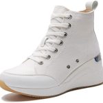 Cestfini Wedge Sneaker for Women Plaform Sneakers Women Running Shoes Walking Shoes Women Black 6 Walking Shoes Women Workout Shoes Womens Walking Shoes