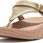 fitflop womens Toe-post LULU ADJUSTABLE LEATHER TOE-POST SANDALS
