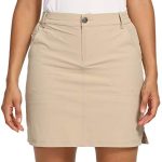 CQC Women’s Outdoor UPF 50+ Golf Skort Casual Active Skirts Build-in Shorts with Pockets