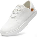 STQ Womens Slip On Shoes | Casual Canvas Sneakers | Memory Foam Loafers Shoes Lightweight