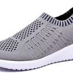 TIOSEBON Women’s Athletic Walking Shoes Slip On Casual Mesh-Comfortable Tennis Workout Sneakers