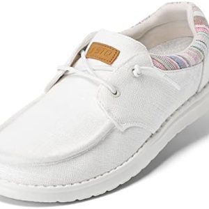 STQ Women’s Lace up Loafers丨Orthopedic Comfotable Ultralight Boat Casual Shoes with Arth Support