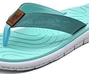 KUAILU Women’s Non-Slip Casual Flip Flop Thong Sandals