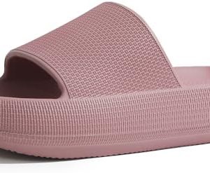 GETOEU Cloud Slides for Women Platforms Pillow Slides House Slippers Slip Resistant Shower Shoes Woman Slide Sandals