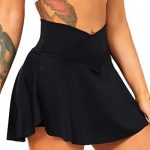 Navneet Tennis Skirt Golf Skorts for Women with Pockets Pleated Mini Skirt High Waisted Skort Pickleball Golf Clothes
