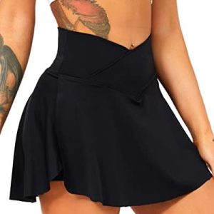 Navneet Tennis Skirt Golf Skorts for Women with Pockets Pleated Mini Skirt High Waisted Skort Pickleball Golf Clothes