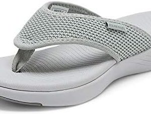 DREAM PAIRS Women’s Arch Support Soft Cushion Flip Flops Thong Sandals