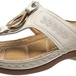 Qopobobo Sandals Women Dressy Summer Slip on Open Toe Outdoor Wedge Sandals Beach Casual Fashion Comfy Flip Flops