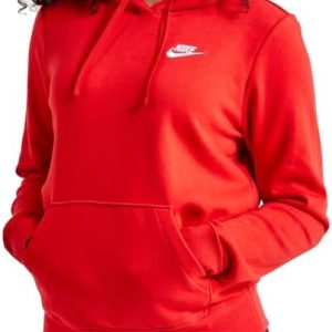 NIKE Women’s W NSW Club FLC Std Po HDY W NSW Club FLC STD PO HDY (Pack of 1)