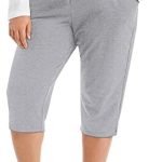 Just My Size Women’s French Terry Capri