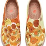 UIN Women’s The National Gallery Collaborative Collection Art Painted Travel Loafers Shoes