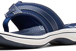 Clarks womens Breeze Sea Flip Flops Sandals Flip-Flop