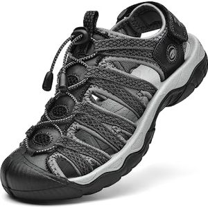 Women’s Sports Sandals Summer Outdoor Adventurous Beach Shoes Lace Adjustable Double Buckle Hiking Sandals