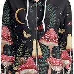 Xhuibop Zip Up Hoodie for Women Long Sleeve Shirts Plus Size Sweatshirts