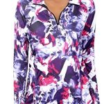 Luranee Womens UPF 50+ Long Sleeve 1/4 Zip Pullover Athletic Hiking Running Workout Tops