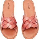 Ataiwee Women’s Flat Slide Sandals – Comfortable Classic Strappy Slip on Flat Summer Sandals.