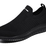 ASHION Women’s Walking Shoes Slip On Road Running Shoe Lightweight Breathable Comfortable Mesh Sneakers Casual Working Athletic Gym Sport Shoes